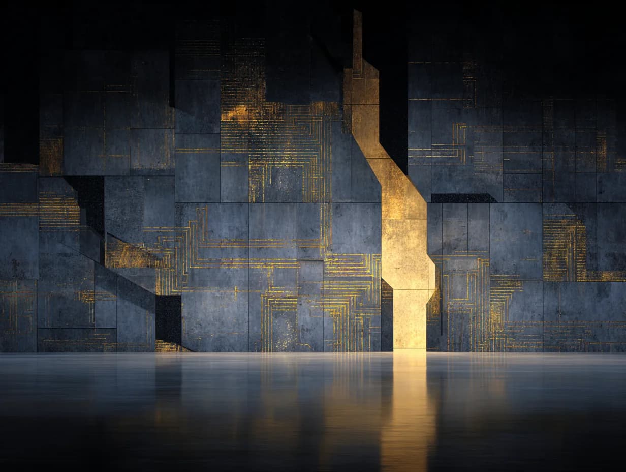 Illustration of a stylised corporate bank building